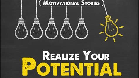 Realize Your Potential Motivational Stories Short Stories PMC English YouTube