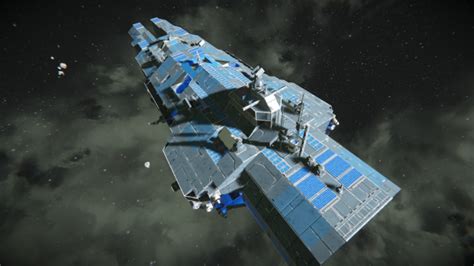 Space Engineers Battle Cruiser Cerberus V 101 Blueprint Ship Large