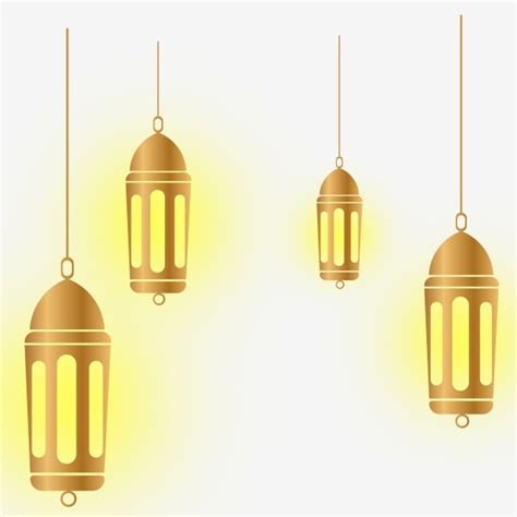 Ramadan Lantern Png Picture Islam Ramadan Gold Lamp Or Lantern With