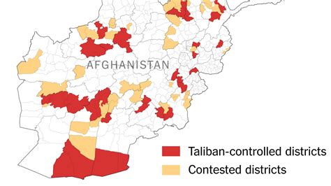 More Than 14 Years After Us Invasion The Taliban Control Large Parts