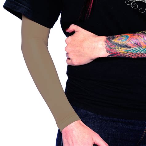 Cappuccino Skin Tone Full Arm Sleeves To Cover Your Tattoos Tat2x