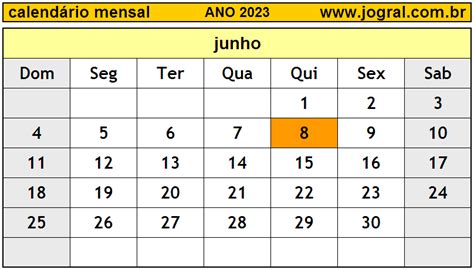 Calendario 2023 Imprimir Pdf Com Feriados Junho Brasil Imagesee