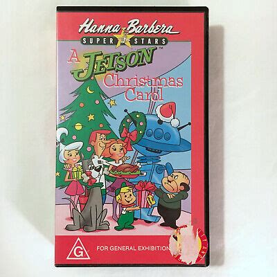The Jetsons A Jetson Christmas Carol Vhs Video Tape Hanna Barbera George Judy Picclick