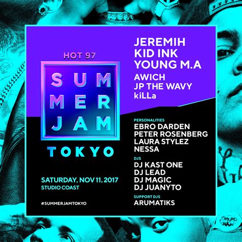 HOT 97 SUMMER JAM TOKYO 2017 [2017-11-11 (Sat)] | clubberia クラベリア