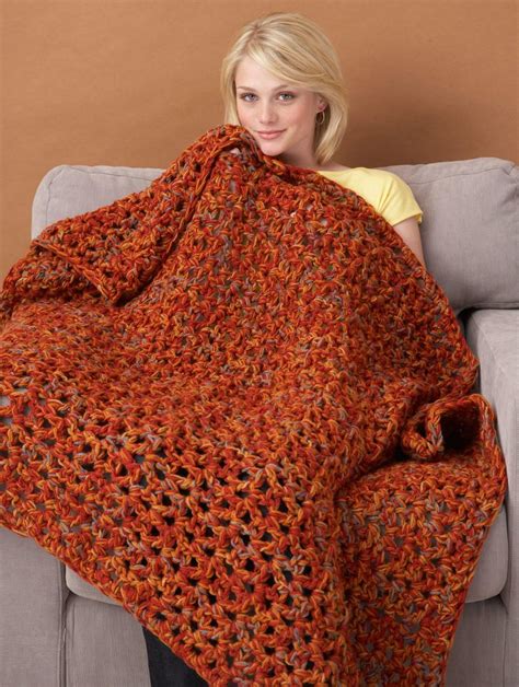 Fall Weekend Throw Afghan Crochet Patterns Crochet Blanket Patterns
