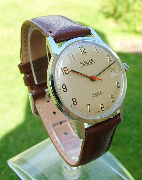 Antiques Atlas - A Gents 1960s Rone Wrist Watch