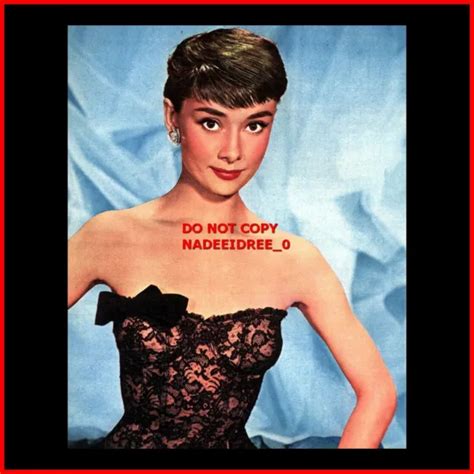 Audrey Hepburn Legendary Hollywood American Actress Sexy Hot Pin Up