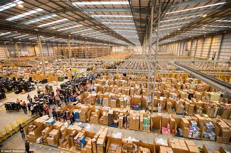 Amazon Staff Prepare For Black Friday Daily Mail Online