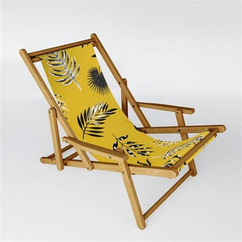 Tropical Print Chair Chair Printed Chair Sling Chair