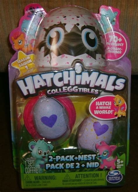 Hatchimals Colleggtibles Season 1 2 Pack Nest Brand New Unopened
