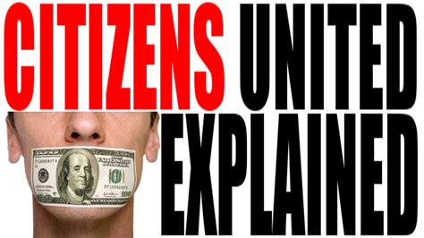 campaign finance reform and the citizens united supreme court decision youtube