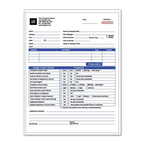 Cleaning Report Template Templates Example Templates Example