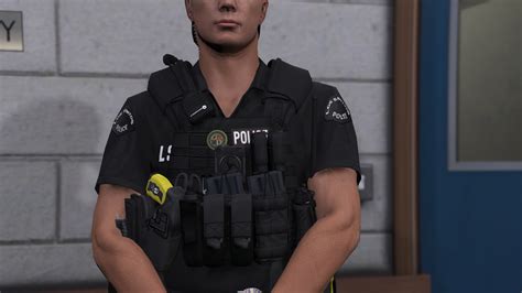 Fivem Police Uniform Lspd Formal Realtec Gambaran