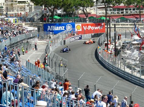 F1 Monaco Grand Prix Formula One Race Through The City Streets