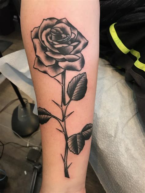 Your name tattoo can include anyone's name; A tribute tattoo to my late mother, who had a rose on her ...