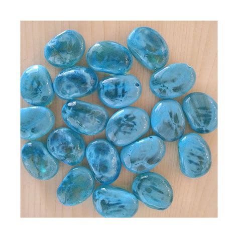 Sky Blue Color Artificial Glass Stone Other Artificial Stone