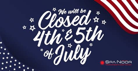 Printable Closed For Th Of July Sign Template Templates Iesanfelipe Edu Pe