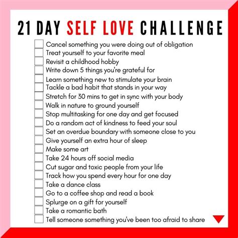 21 Day Self Love Challenge Fred And Far By Melody Godfred Creator