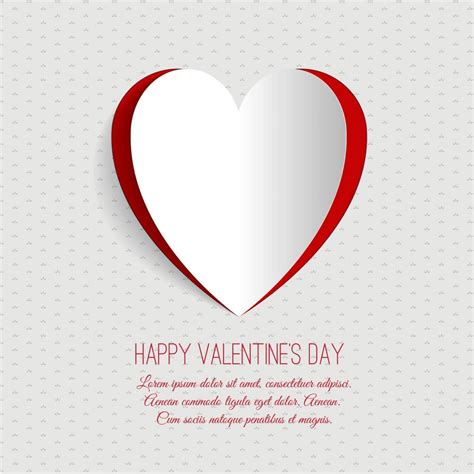 Free Vector Happy Valentines Day Vector Illustration