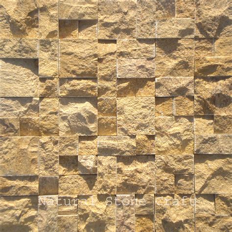 Natural Stone Mosaic Wall Tiles Thickness 15 20 Mm Size 300x300 Mm