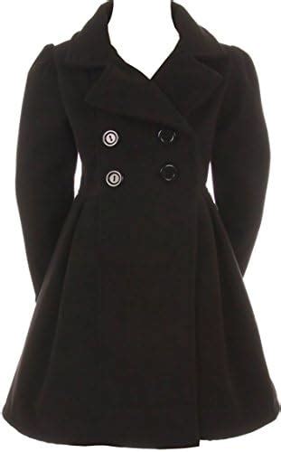 Blunight Collection Girls Dress Coat Long Sleeve Button