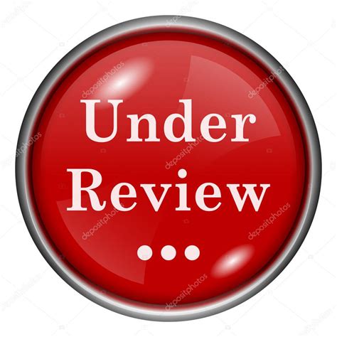 Under review icon — Stock Photo © valentint #47541653