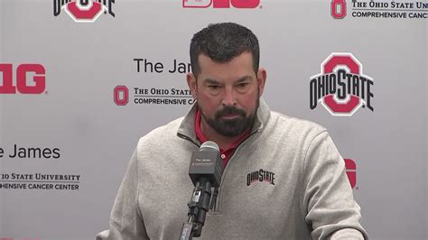 Ryan Day Ohio State Youngstown State Pregame Press Conference