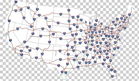 United States Us Numbered Highways Us Interstate Highway System Road