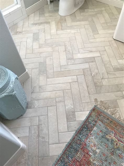 Bathroom Herringbone Tile Floor Tile Floor Kitchen Brick Tile Floor
