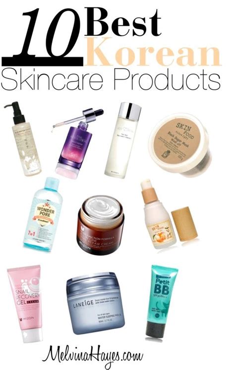 Top 10 Korean Skincare Products Skin Care Best
