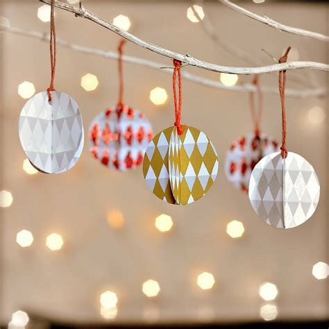 Colour And Glitter Christmas Decorations By Bread And Jam