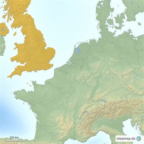 Darstellung der heimbilanz von deutschland gegen. StepMap - England-Deutschland - Landkarte für Deutschland