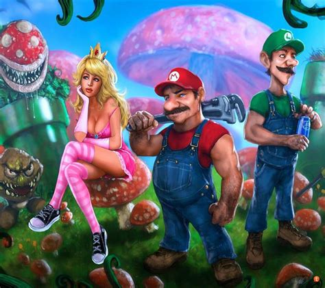 Princess Peach Mario And Luigi Characters In Real Life Pinterest Mario And Luigi