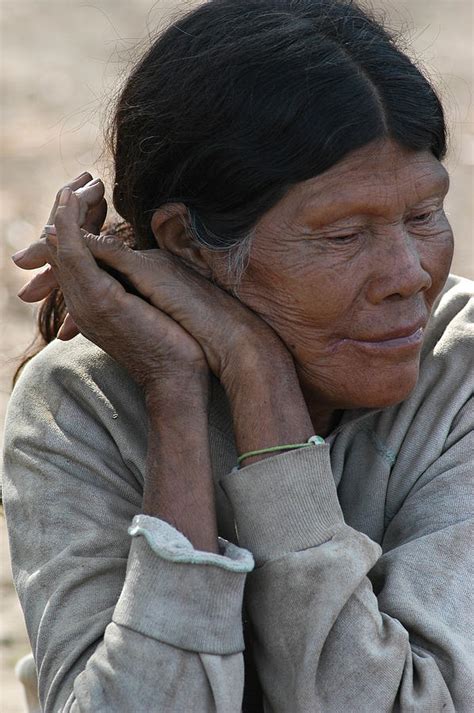 Ayoreo Indigenous Woman Department Of Sanrta Cruz Republic Of Bolivia