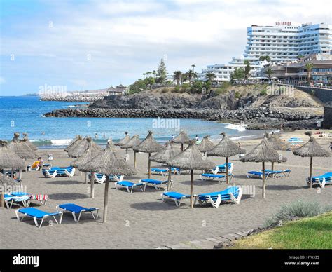 Costa Adeje Beach Tenerife Canary Islands Spain Stock Photo Alamy