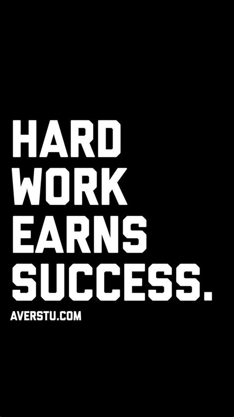 Hard Work Earns Success #SportsQuotes Hard Work Earns ...