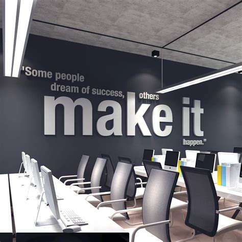 Make It Happen 3d Office Wall Art