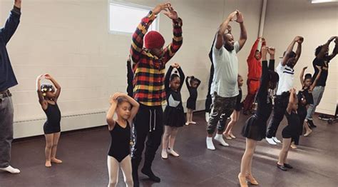 watch these awesome dads with their daughters at ballet class