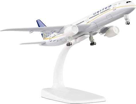 Busyflies 1300 Scale United Airlines 787 Airplane Models Alloy Diecast