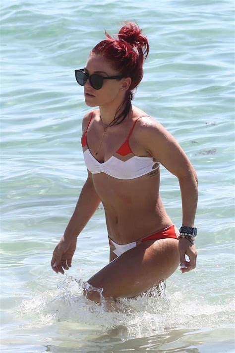 Sharna Burgess Bikini Candids In Miami GotCeleb
