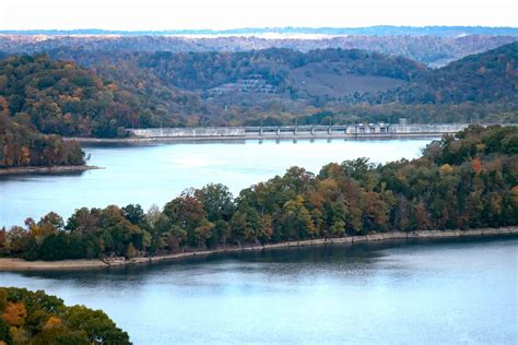 Dale Hollow Lake And Dam Clay County Tennessee