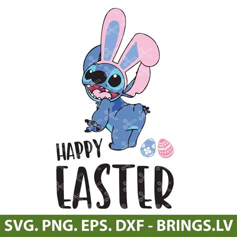 Happy Easter Svg Stitch Easter Svg Stitch Svg Cut File