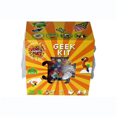 Simbrix Geek Kit Pixel Art Set 2000 Reusable Brix