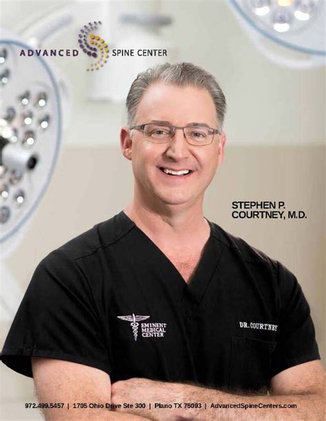 Advanced Spine Center Dr Stephen Courtney Md He Is Hope