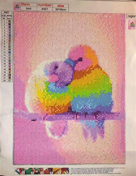 Always check reviews to see if that store is recommended.custom diamond paintings. 2019 Cheap Colored Bird Lover 5d Diy Diamond Painting Kits ...