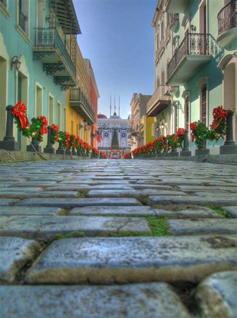 Calle Fortaleza Viejo San Juan Puerto Rico San Juan Puerto Rico