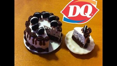 Dairy Queen Ice Cream Cakes Miniature Food Cake Calories Clay Food