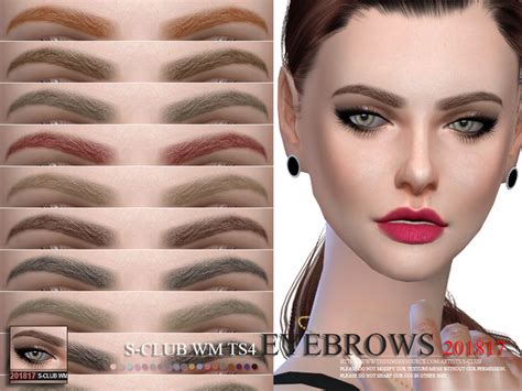 Eyebrows 15 Swatches Hope You Like Thank You Found In Tsr Category