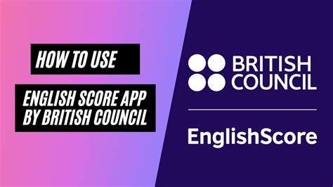 British Council Englishscore App Get Value From Your Test Youtube