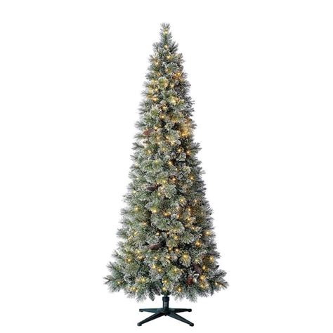 Home Accents Holiday 7 Ft Sparkling Amelia Pine Slim Led Pre Lit